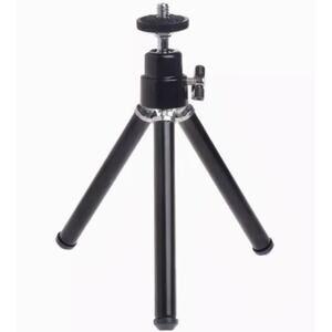 Mini Desk Swivel Tripod for Phone or Point & Shoot Camera with Pouch NEW